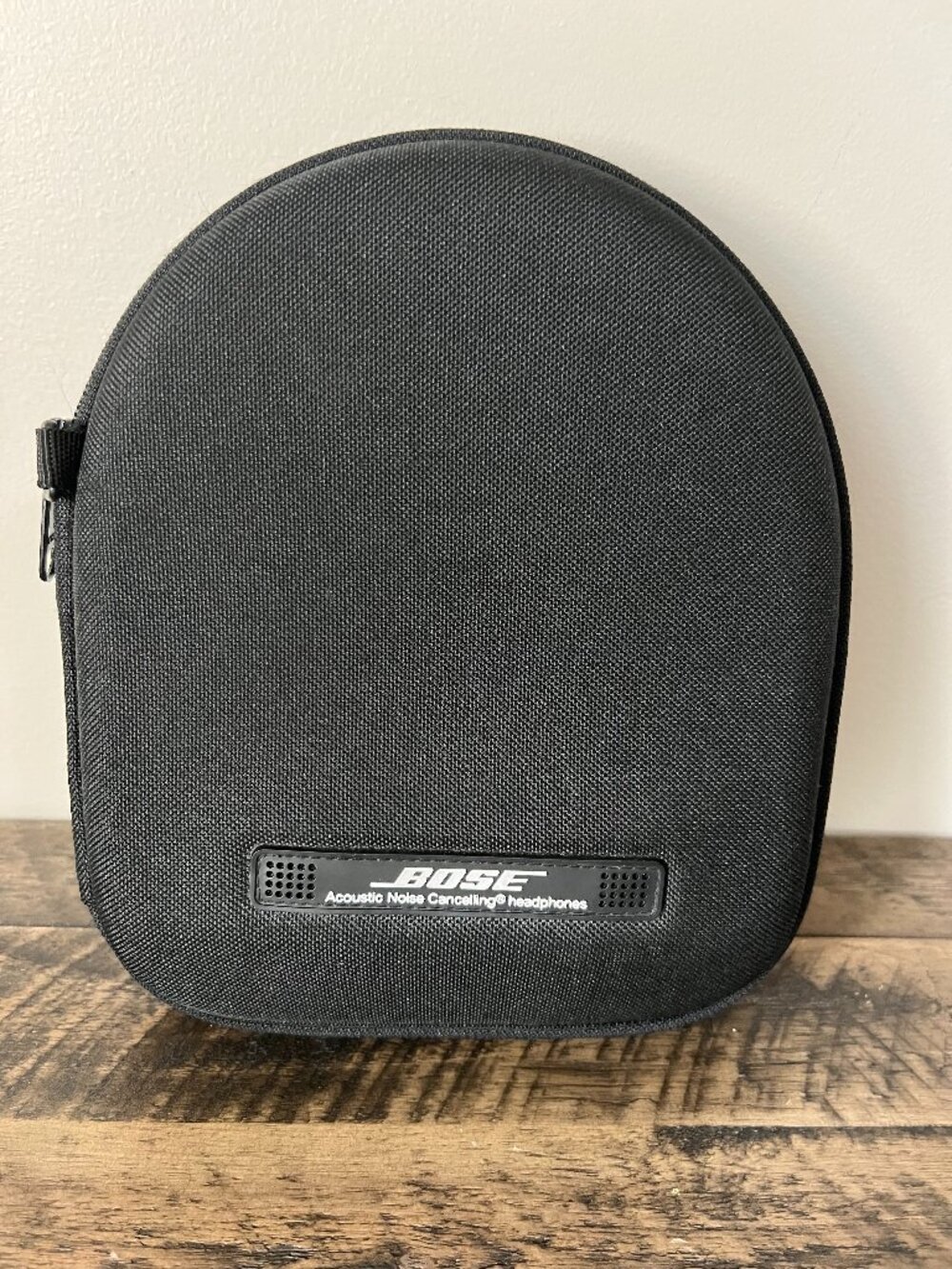 Bose Black Headphone Case Hard Shell Travel Storage Zip Carry Case